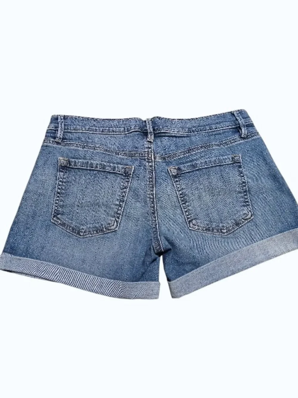 ANN TAYLOR LOFT Denim Roll Shorts - Picture 4 of 8